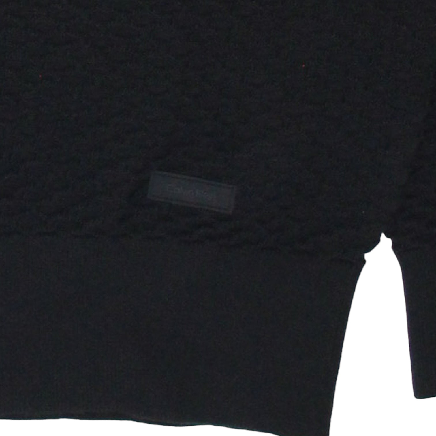 Calvin Klein Black Texture Crew Neck Sweater