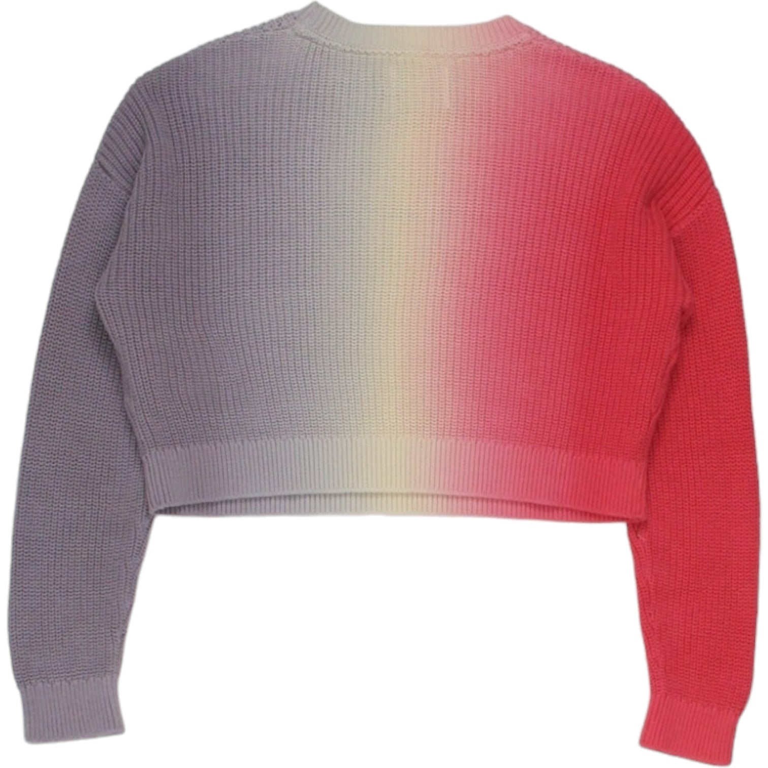 Calvin Klein Jeans Red/Grey Ombre Sweater