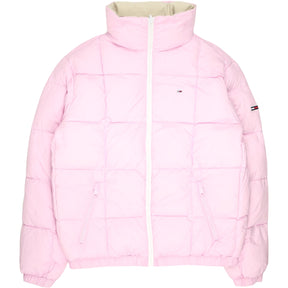 Tommy Cream Pink Reversible Puffer Shop from Crisis Online