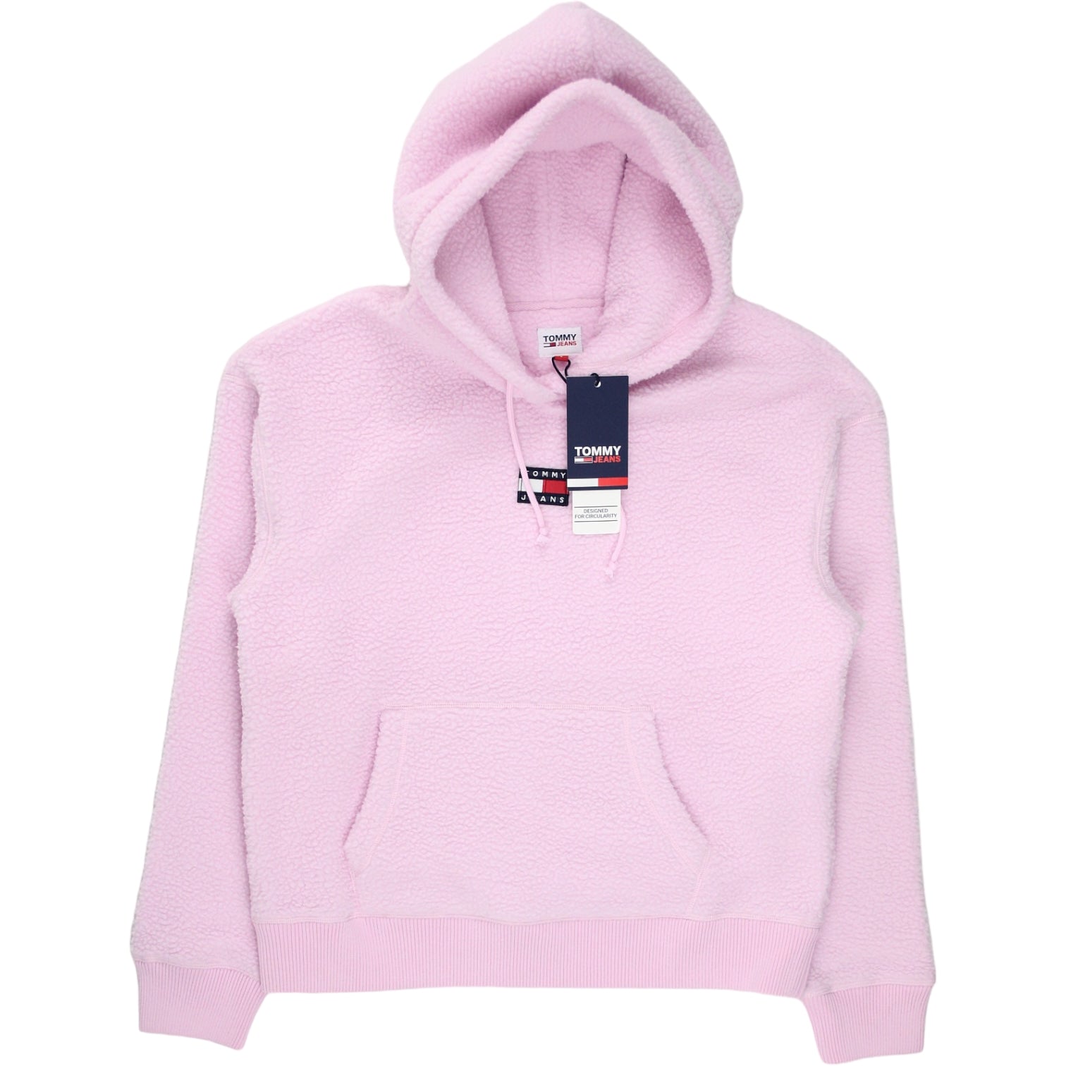 Tommy Jeans Pink Fleece Hoody