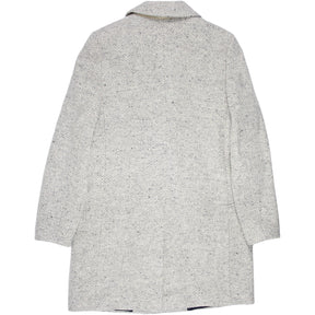 Sezane Grey Double Breasted 3/4 Coat