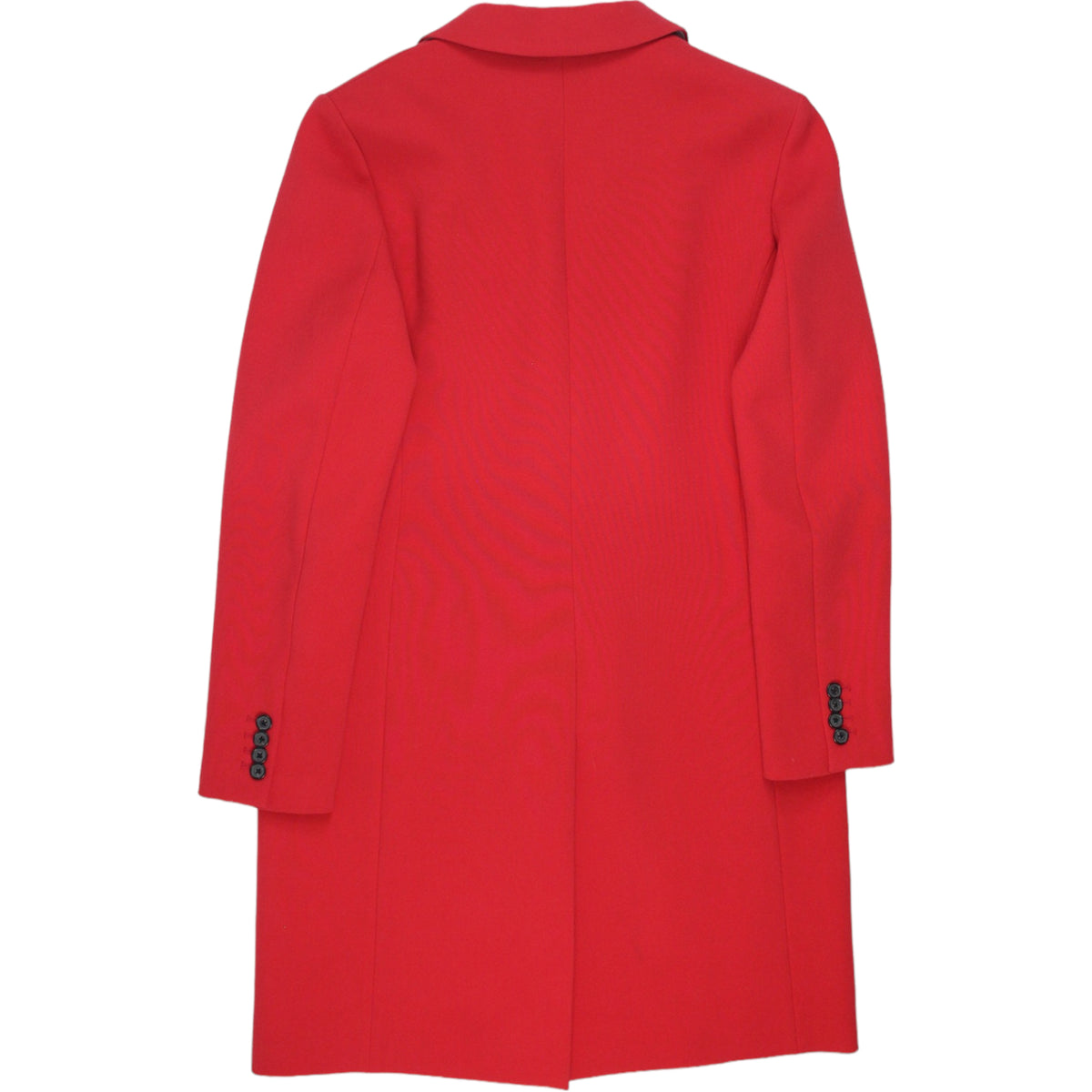 Hobbs Red Fitted Single Breasted Coat