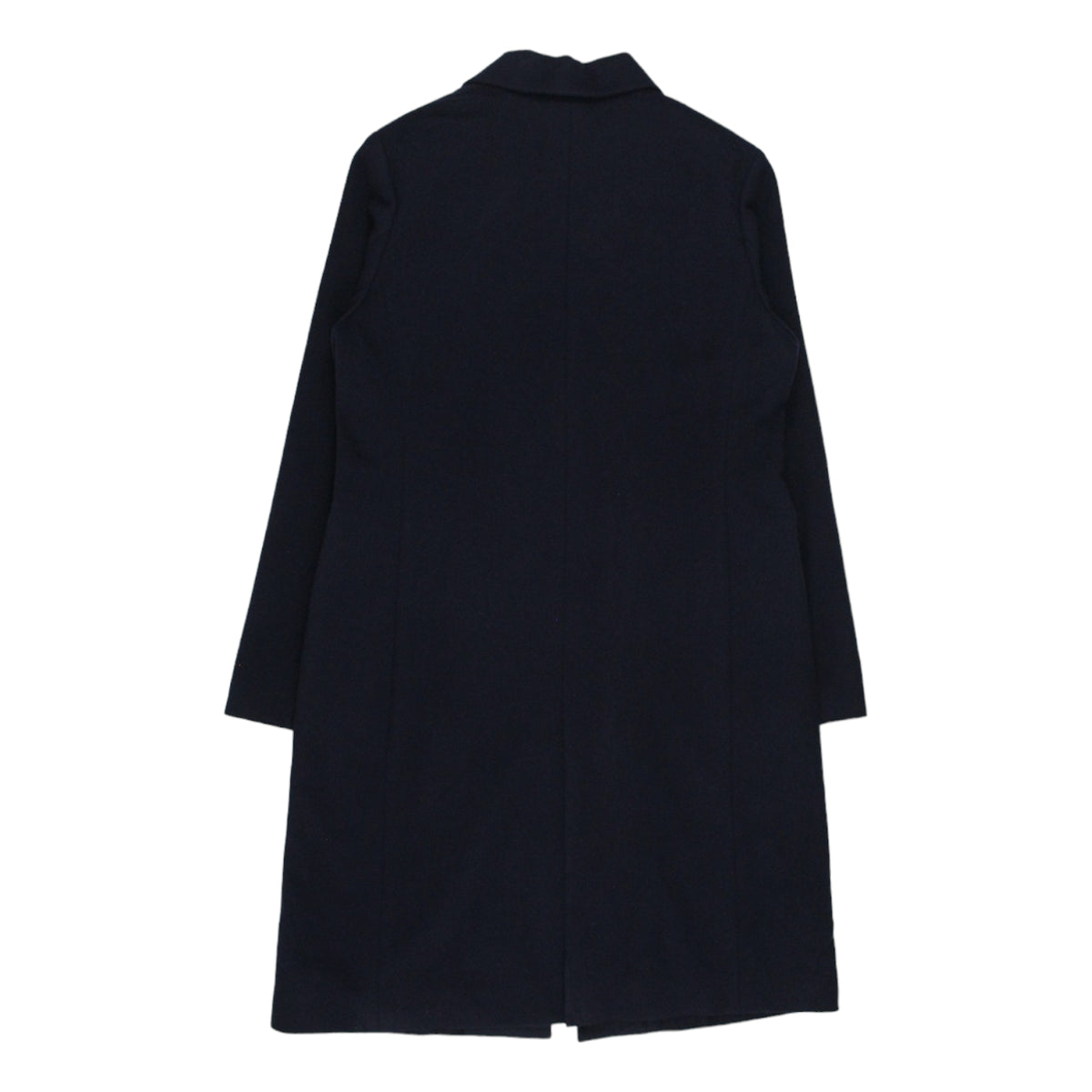 Uniqlo Navy Single Breasted Coat