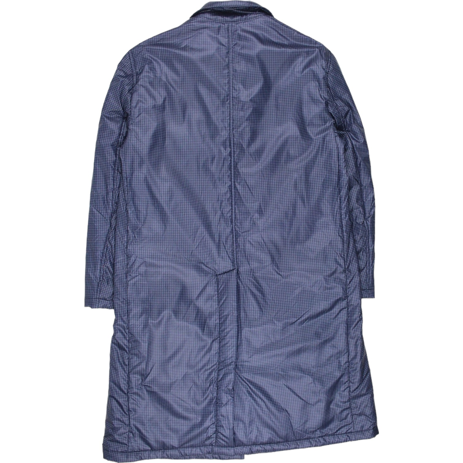 Tommy Hilfiger Navy Check Coat