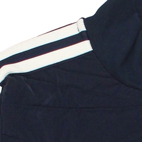 Tommy Hilfiger Navy Monotype Mix Media Jacket