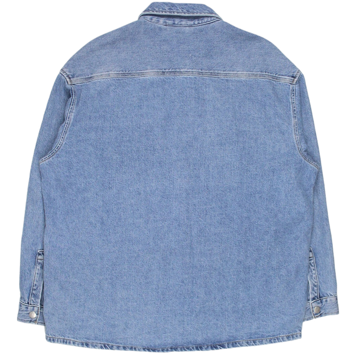 Calvin Klein Jeans Blue Boxy Utility Shirt Jacket