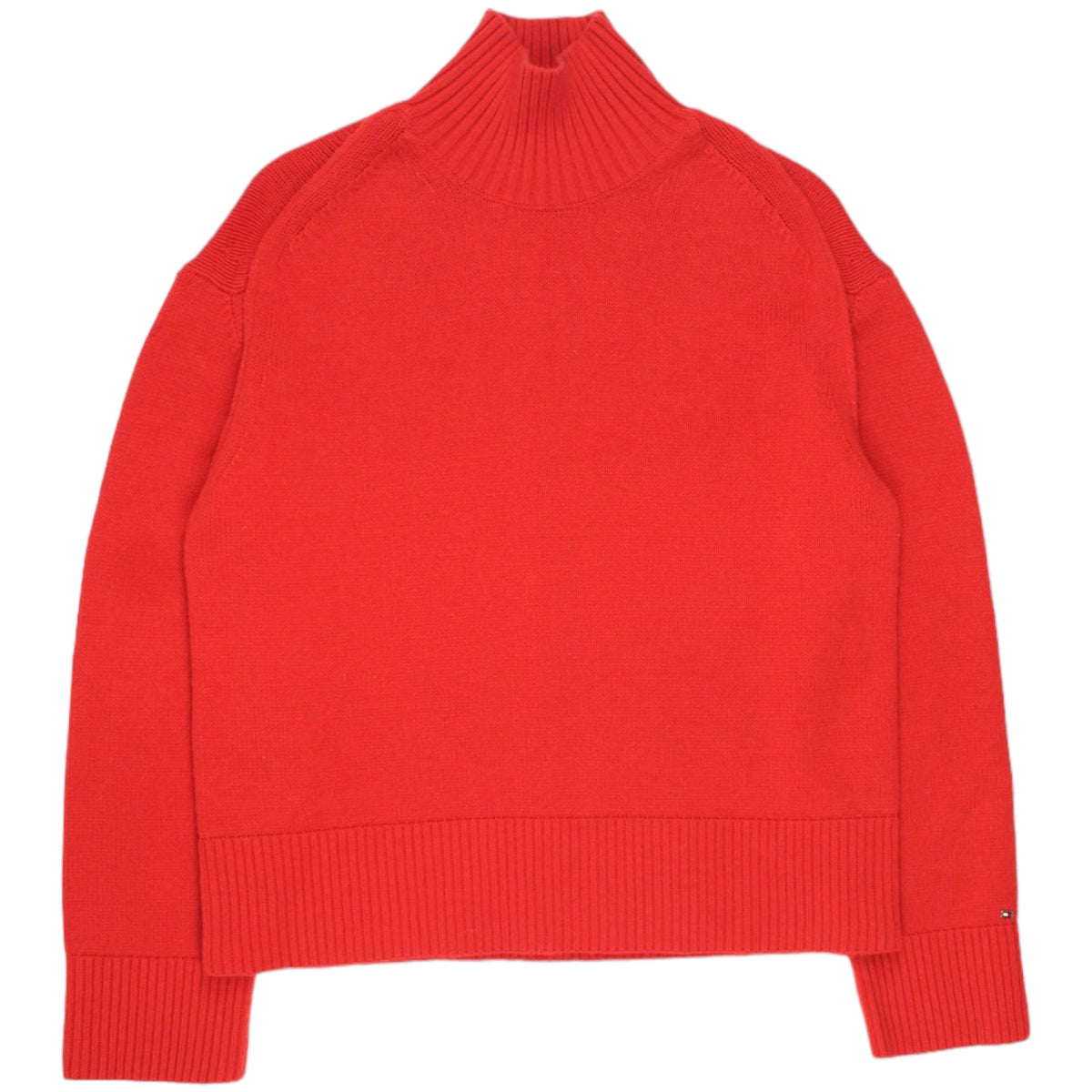 Tommy Hilfiger Red Wool Blend Sweater