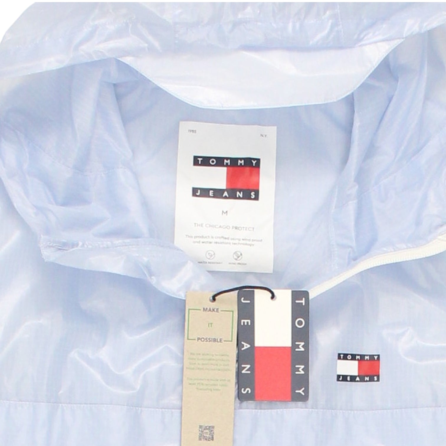 Tommy Hilfiger Blue Tech Gloss Jacket