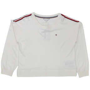 Tommy Hilfiger Ecru Track Top