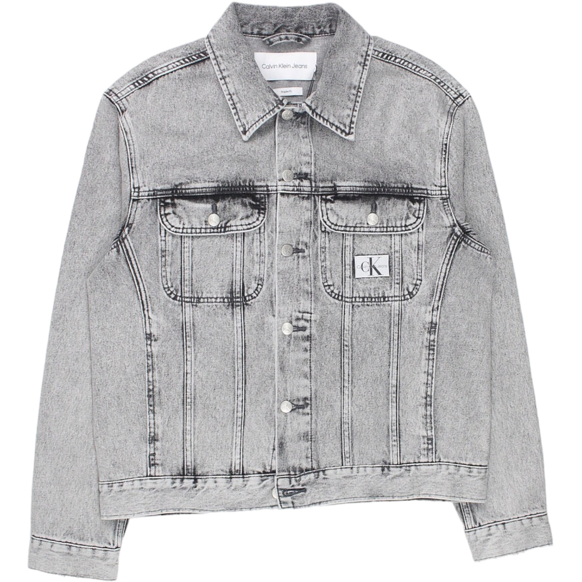 Calvin Klein Grey 90's Denim Jacket