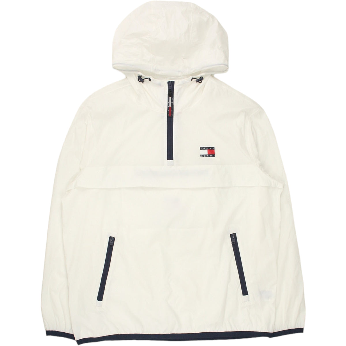 Tommy Jeans White Chicago Project Packable Jacket