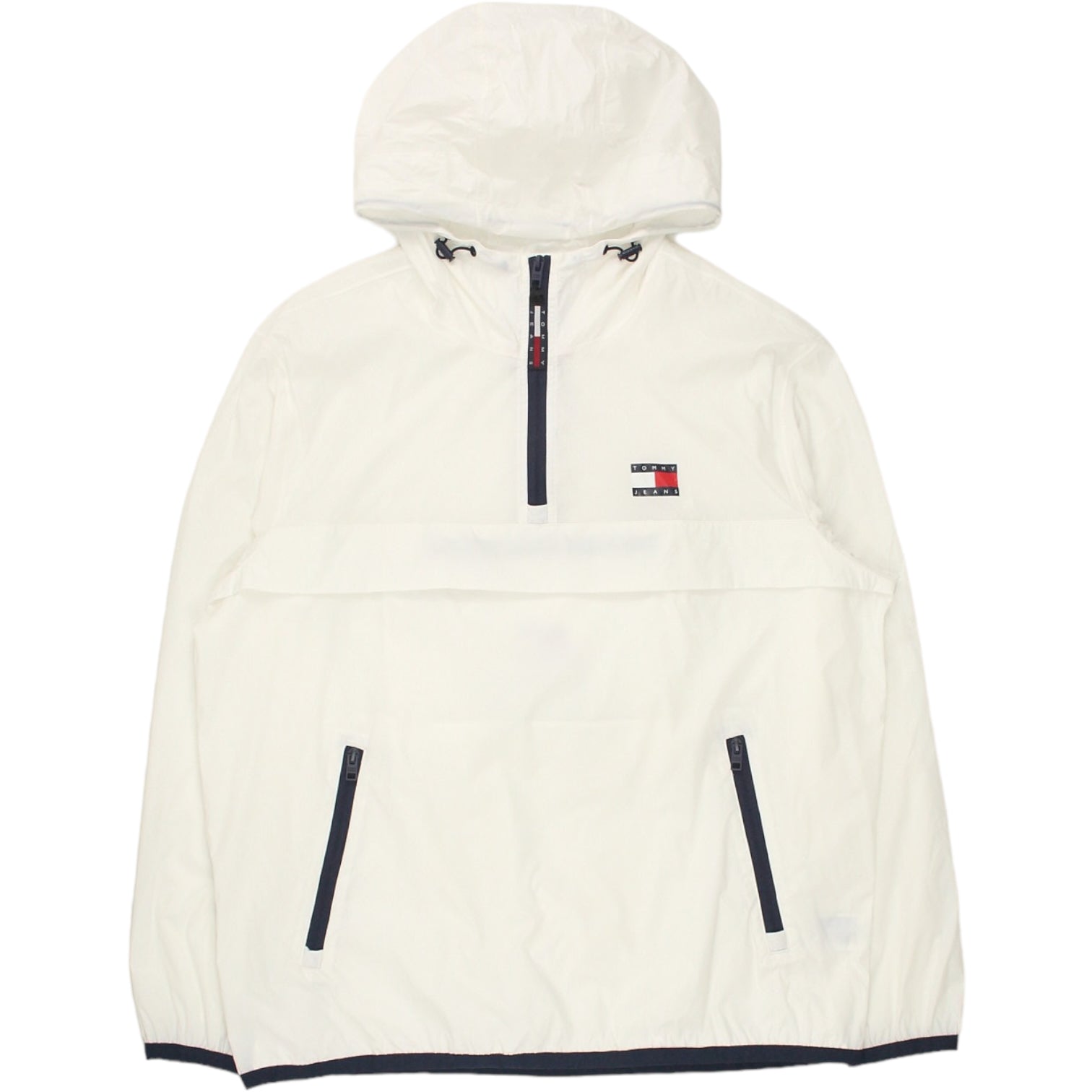 Tommy Jeans White Chicago Project Packable Jacket