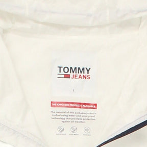 Tommy Jeans White Chicago Project Packable Jacket