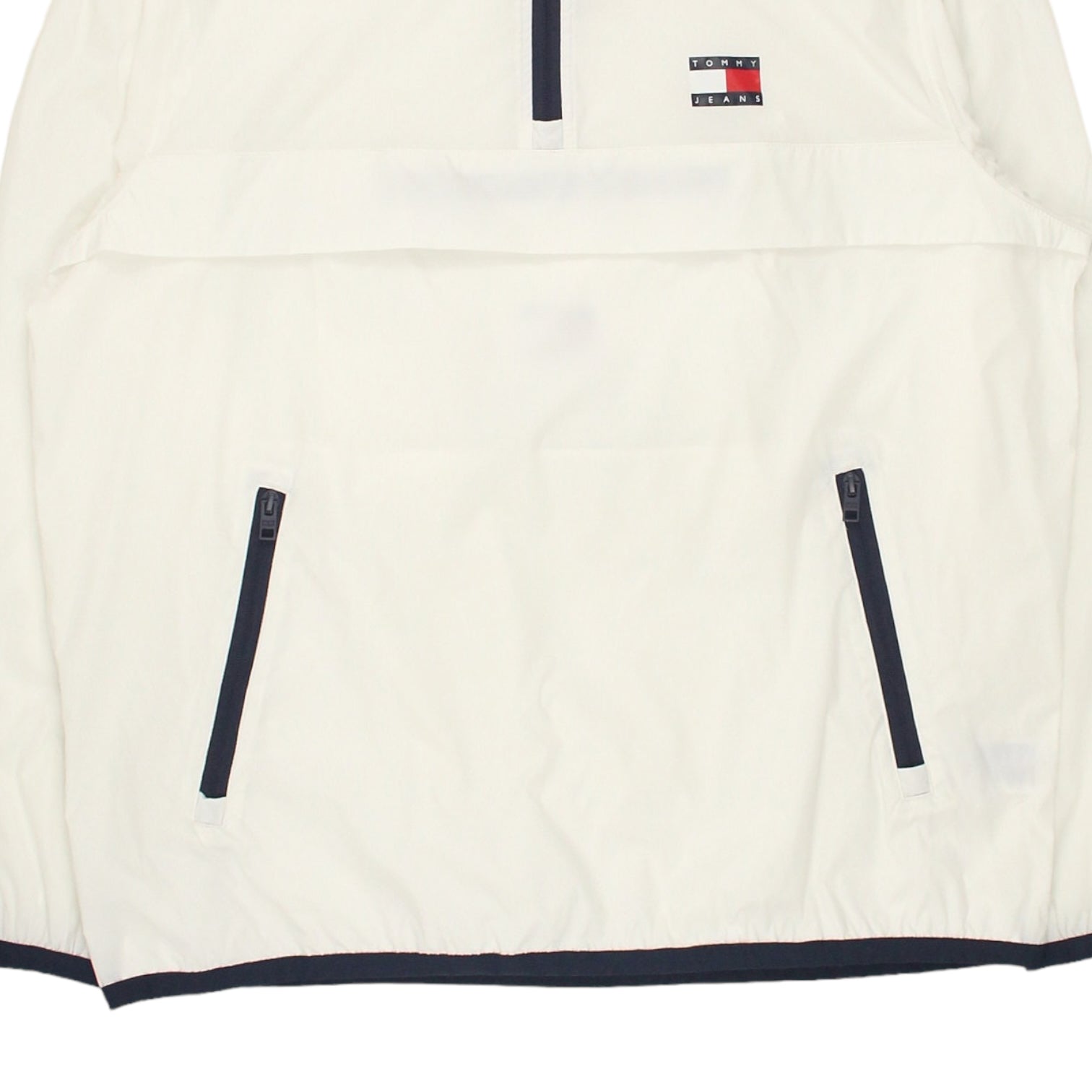 Tommy Jeans White Chicago Project Packable Jacket
