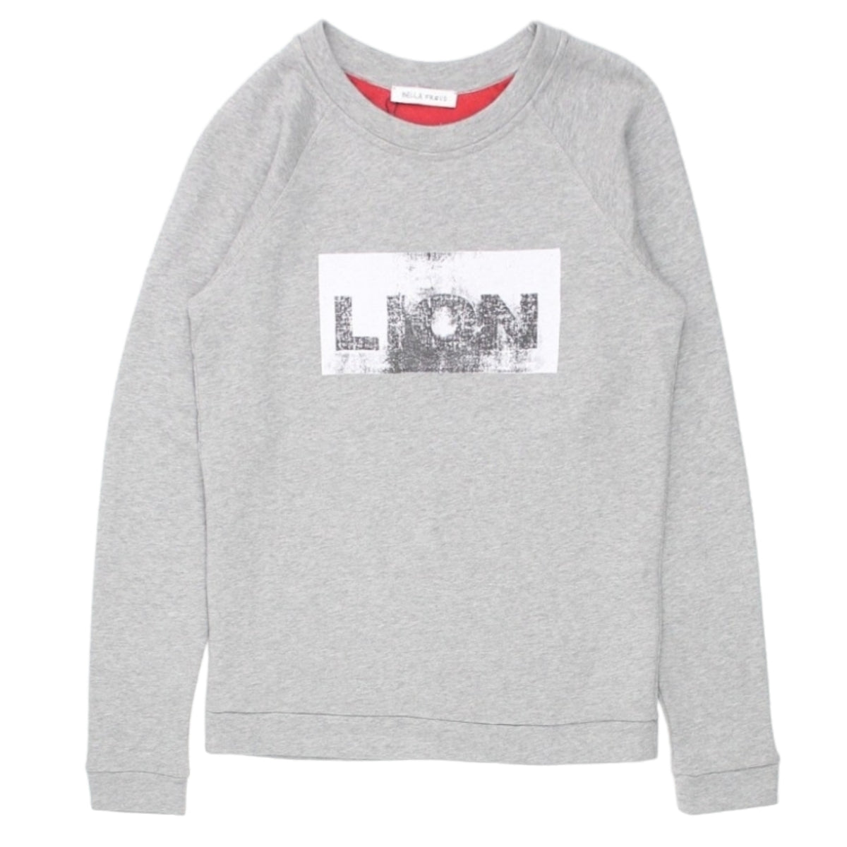 Bella Freud Grey Lion Sweatshirt