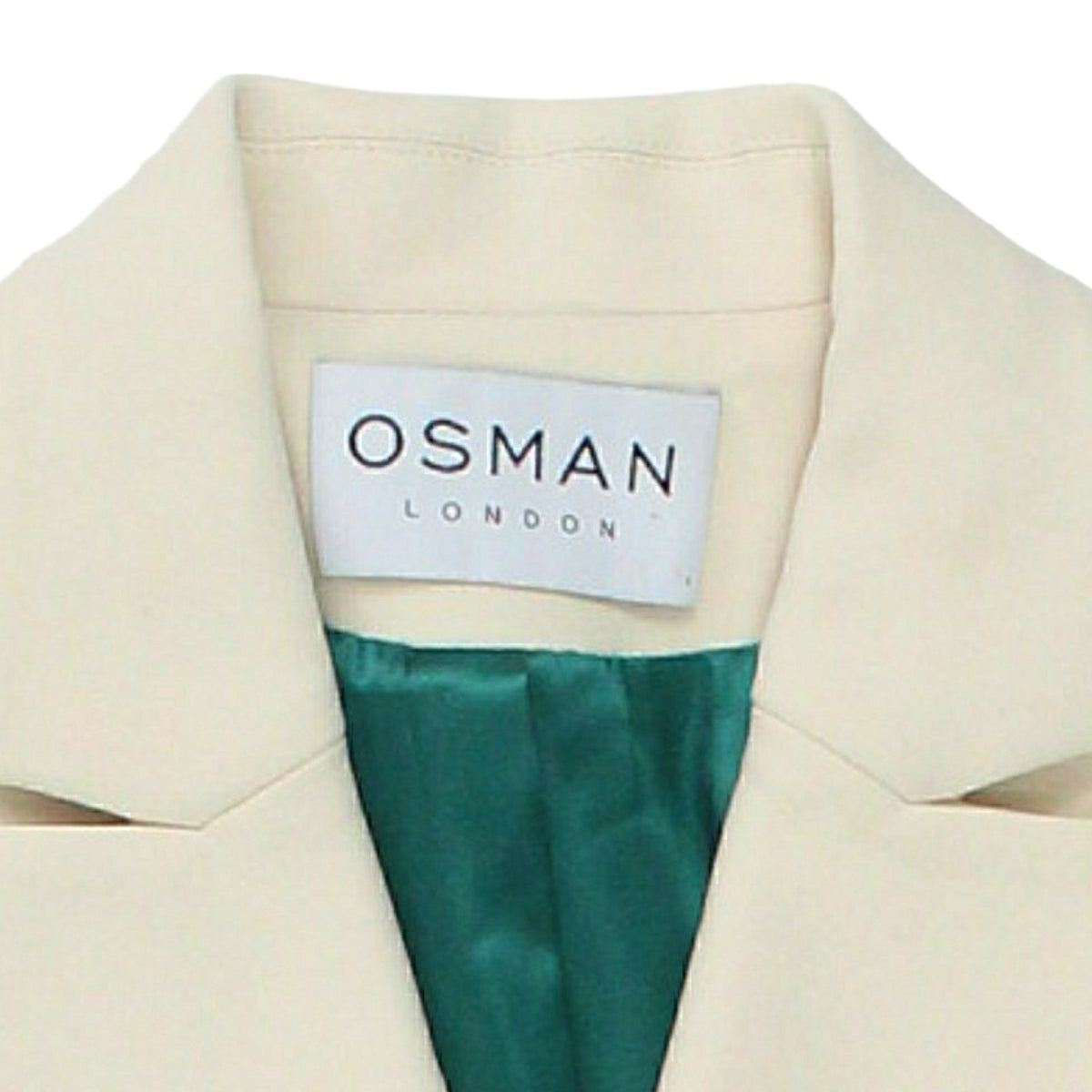 Osman Cream Nipped-In Jacket