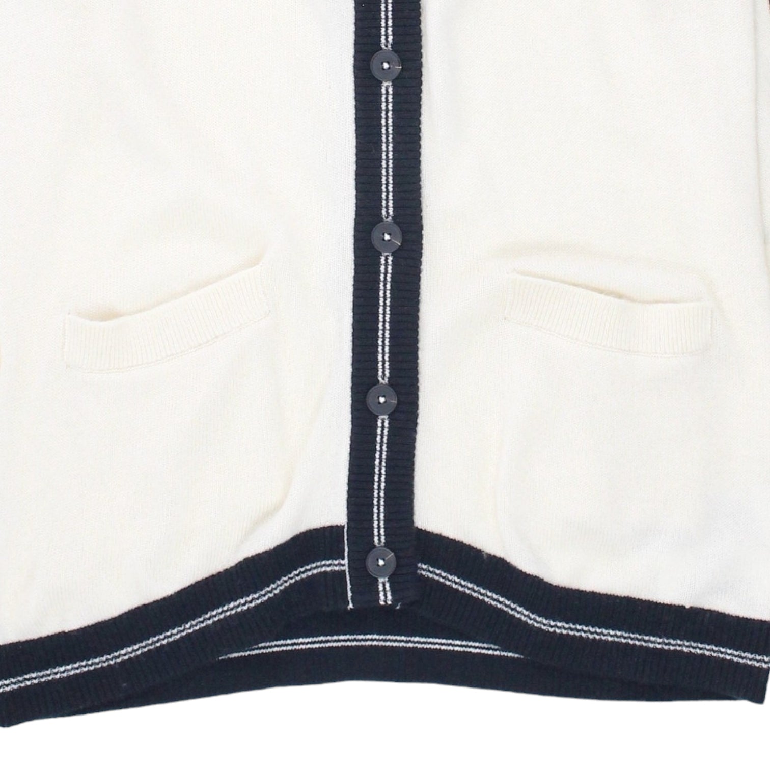 Tommy Hilfiger Cream Monotype Cardigan