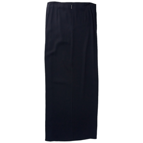Calvin Klein Black Aysmmetric Twist Skirt