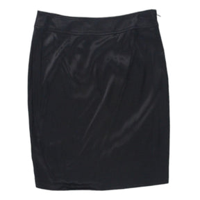 Calvin Klein Jeans Black Gathering Satin Skirt