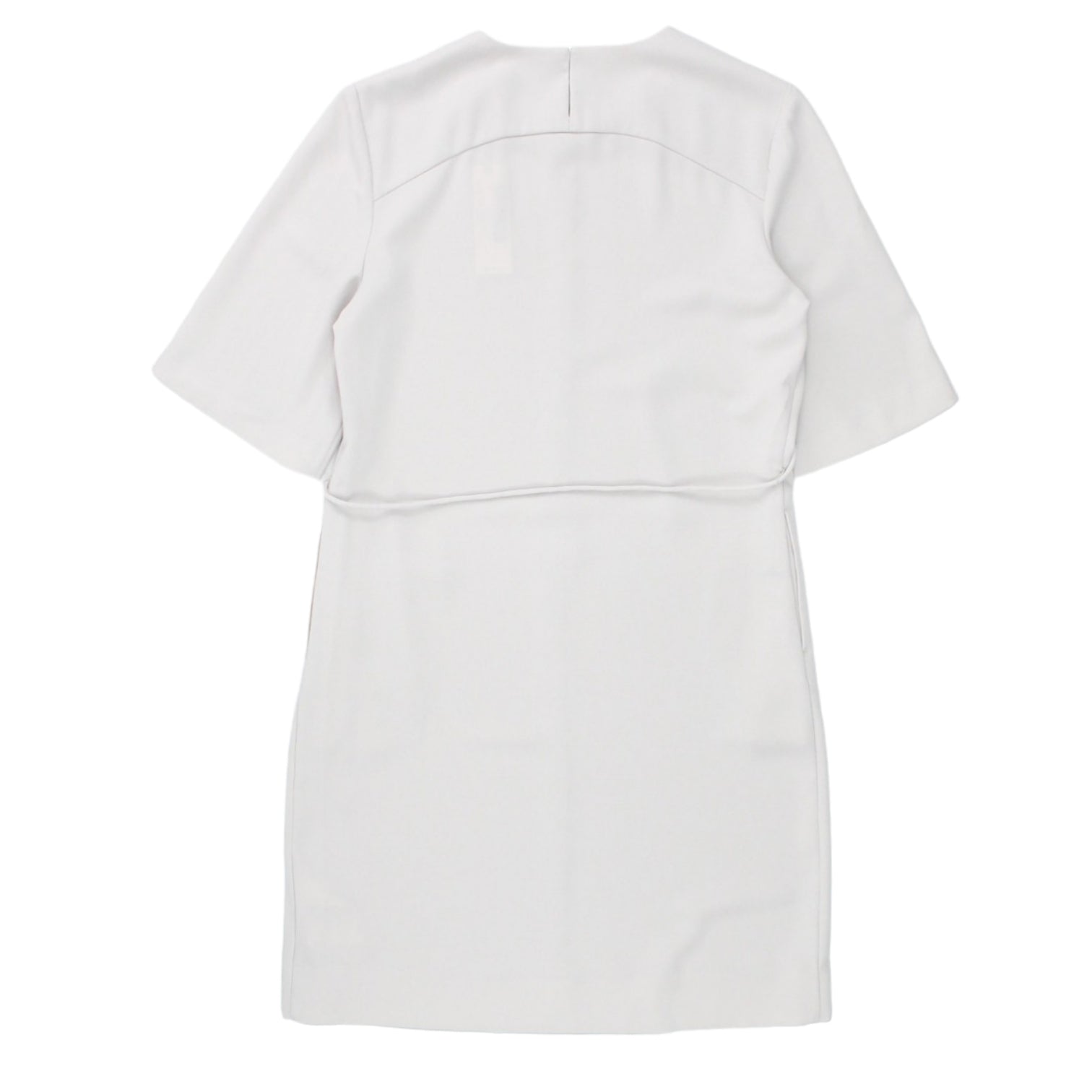 Calvin Klein Grey Structured Twill Dress