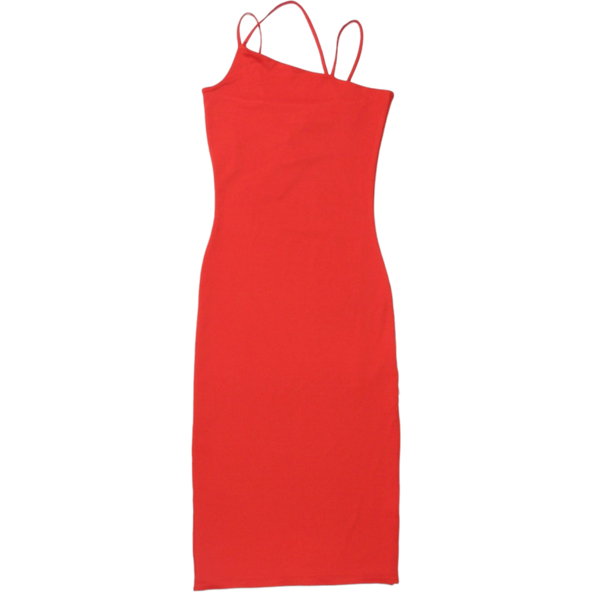 Tommy Hilfiger Red Multi-Strap Body Con Dress