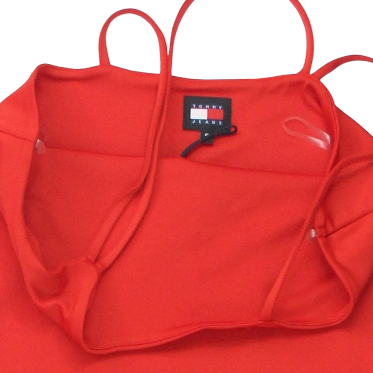 Tommy Hilfiger Red Multi-Strap Body Con Dress