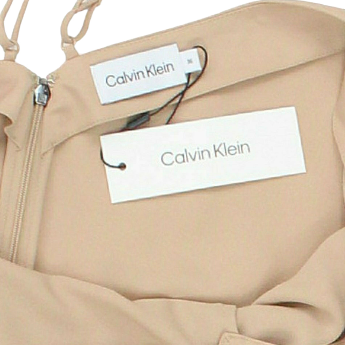 Calvin Klein Brush Sheer Detail Cami Top
