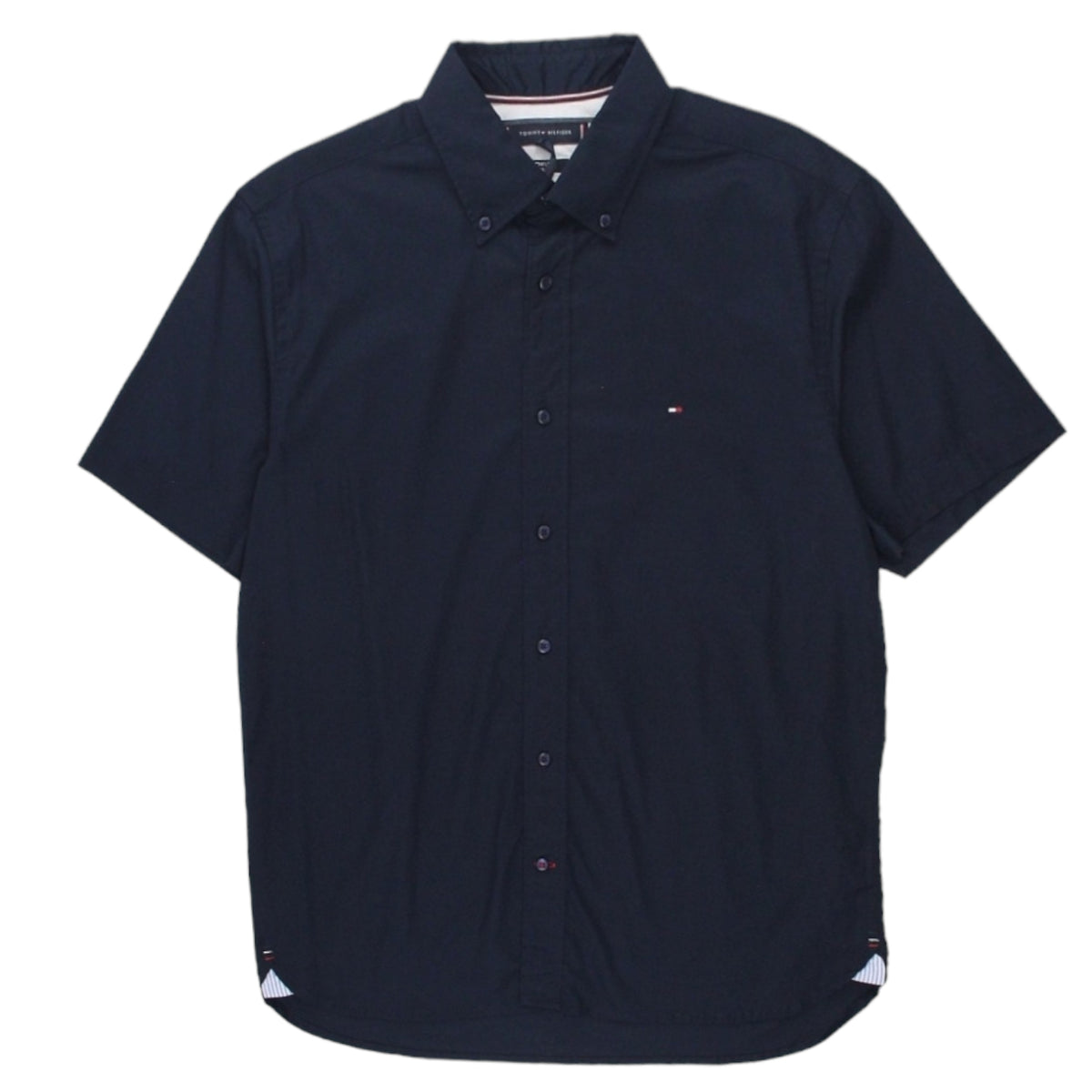 Tommy Hilfiger Navy Poplin Shirt