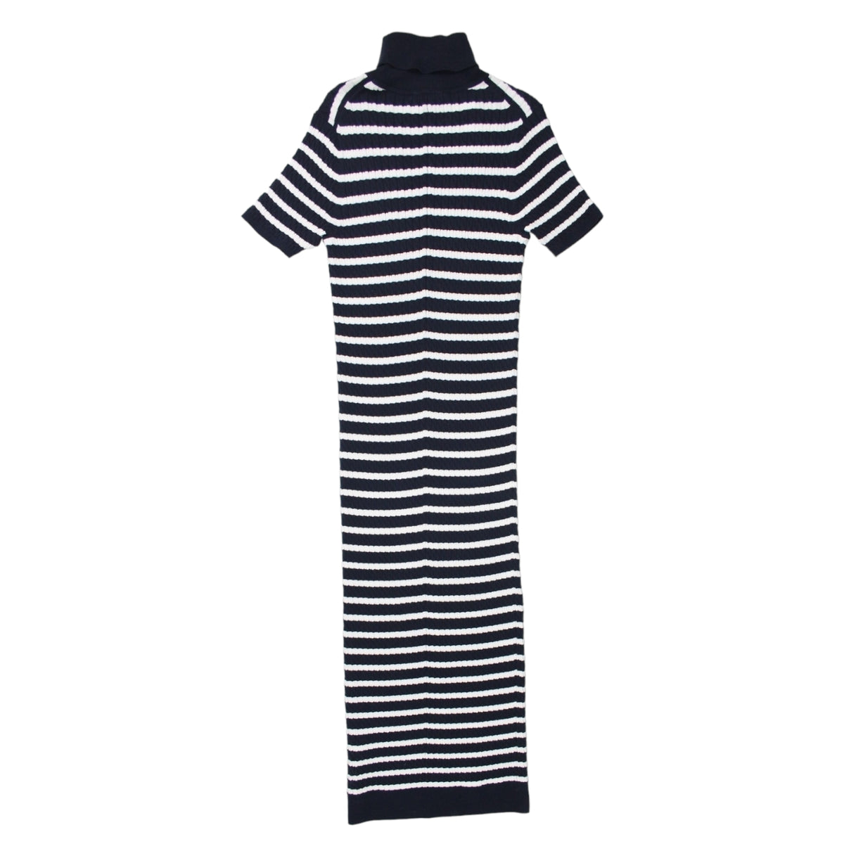 Tommy Hilfiger Navy/White Skinny Cable Knit Dress