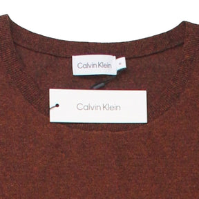 Calvin Klein Rust Mouline Sweater