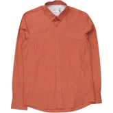 Calvin Klein Copper Poplin Stretch Slim Shirt