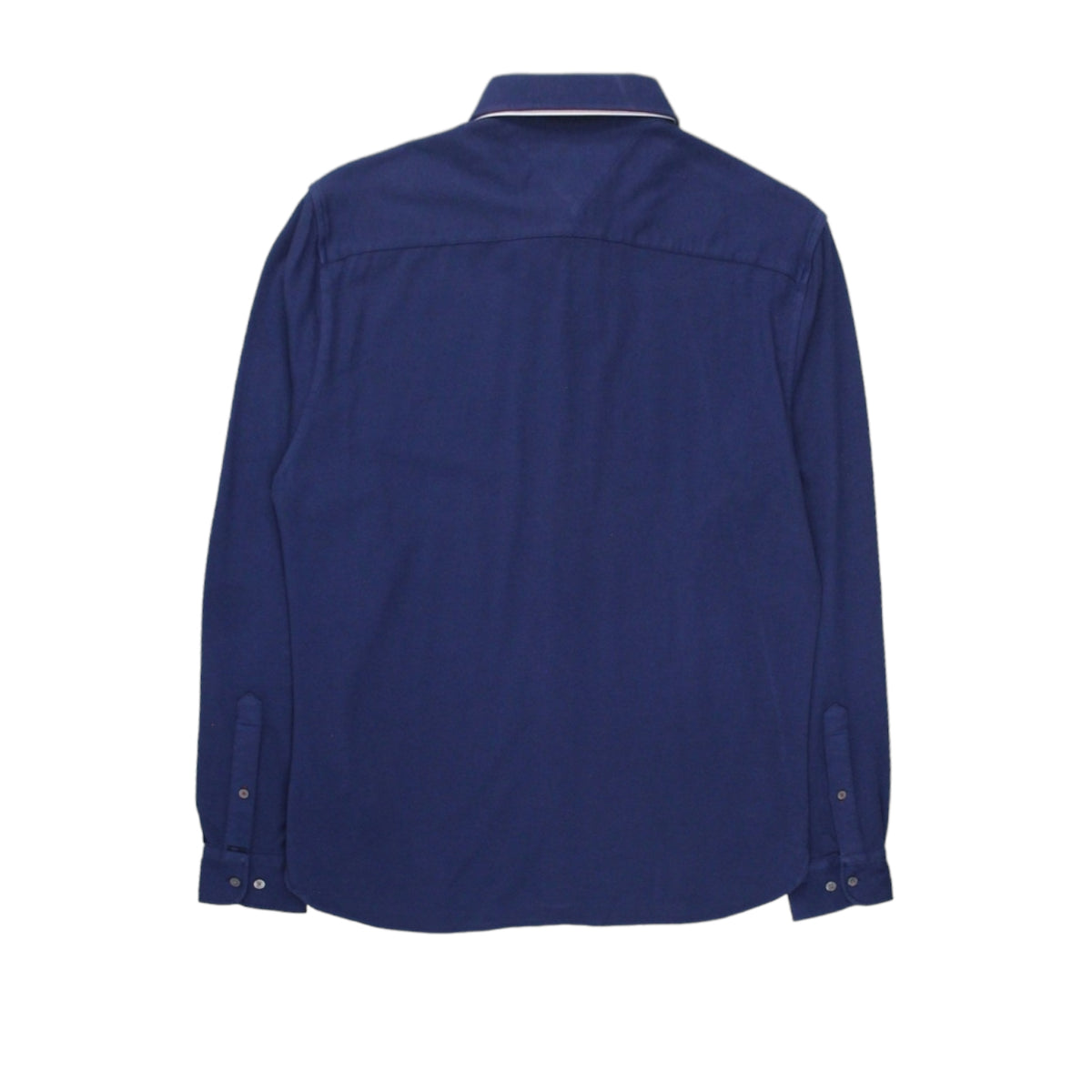 Tommy Hilfiger Navy Garment Dyed Pique Shirt