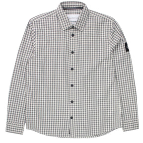Calvin Klein Jeans Ecru Black Check Shirt