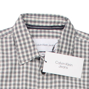 Calvin Klein Jeans Ecru Black Check Shirt