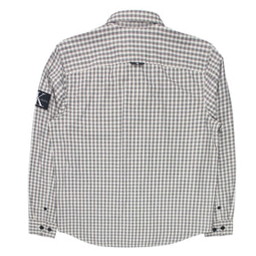 Calvin Klein Jeans Ecru Black Check Shirt