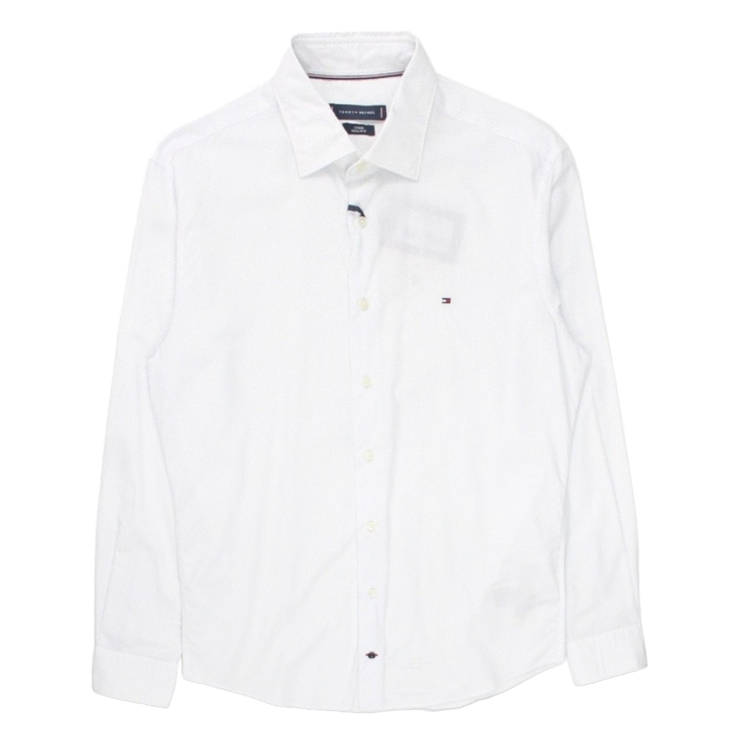 Tommy Hilfiger White/Blue Print Shirt