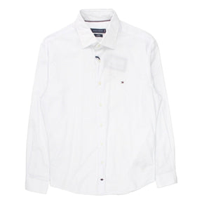 Tommy Hilfiger White/Blue Print Shirt