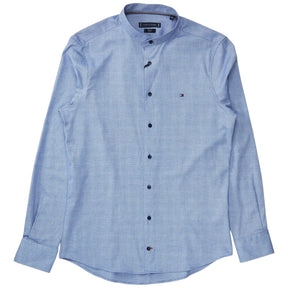 Tommy Hilfiger Blue/White Print Slim Shirt