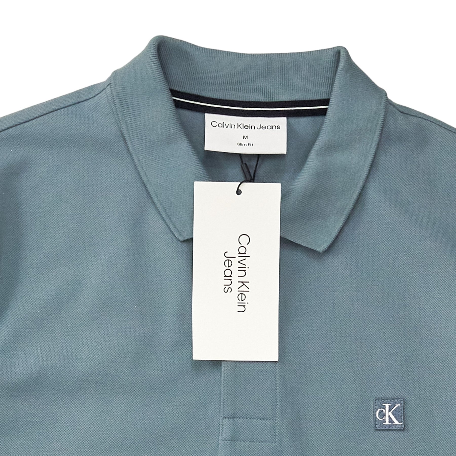 Calvin Klein Jeans Blue Polo Shirt