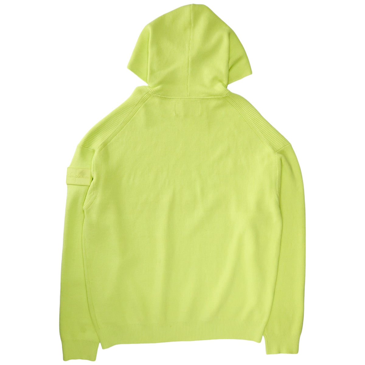 Calvin Klein Jeans Lime Boxy Sweater Hoody