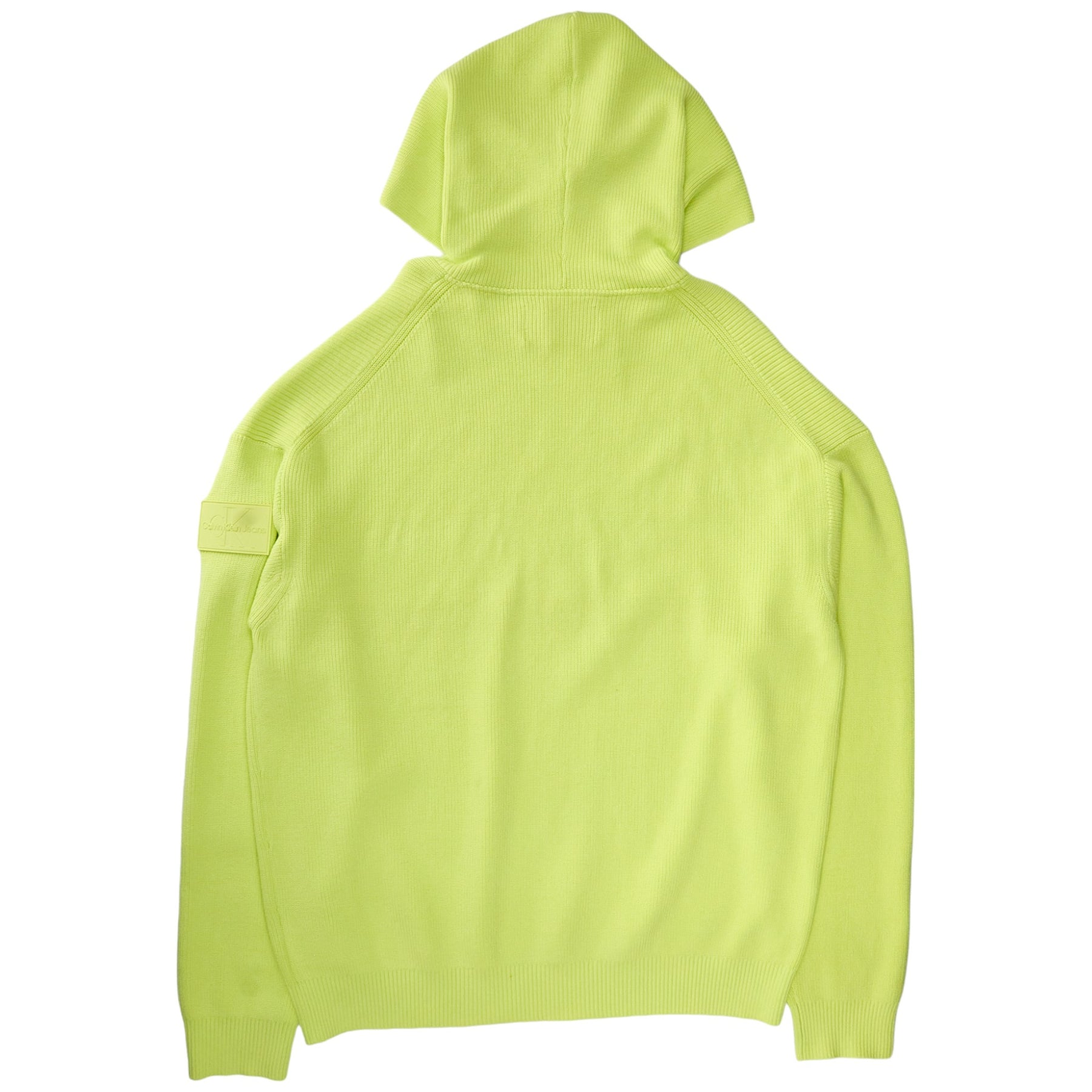 Calvin Klein Jeans Lime Boxy Sweater Hoody