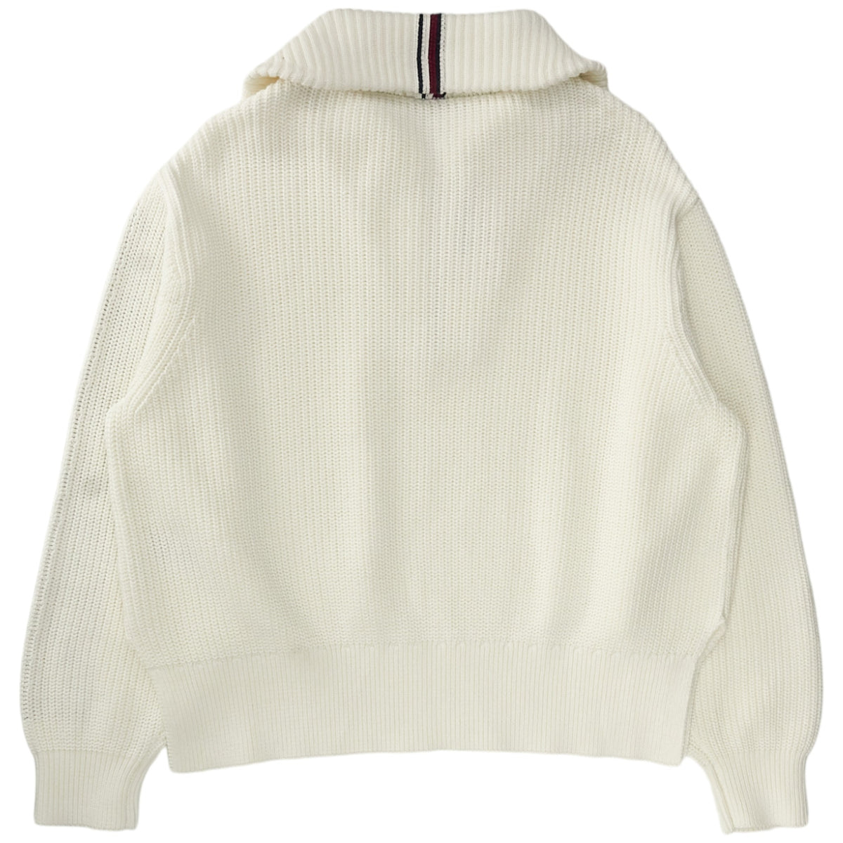 Tommy Hilfiger Ecru 1/4 Zip Sweater