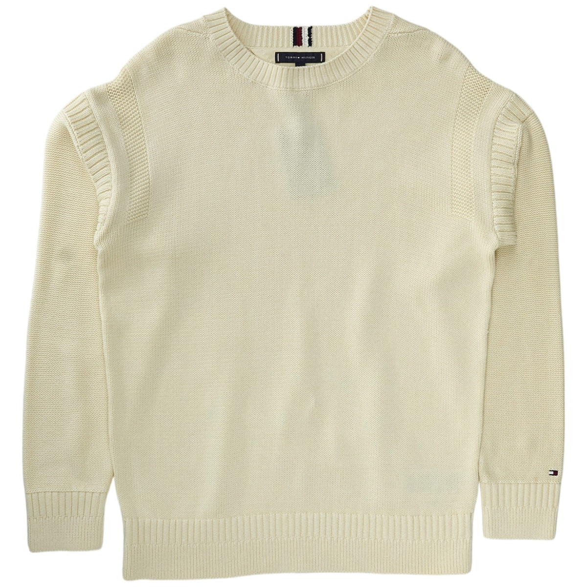 Tommy Hilfiger Cream Guernsey Jumper