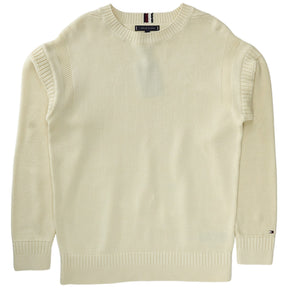 Tommy Hilfiger Cream Guernsey Jumper