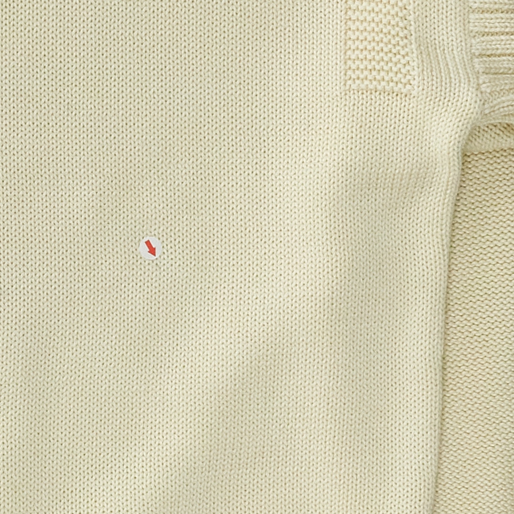Tommy Hilfiger Cream Guernsey Jumper