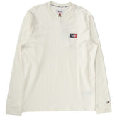 Tommy Jeans Ecru Textured T-Shirt