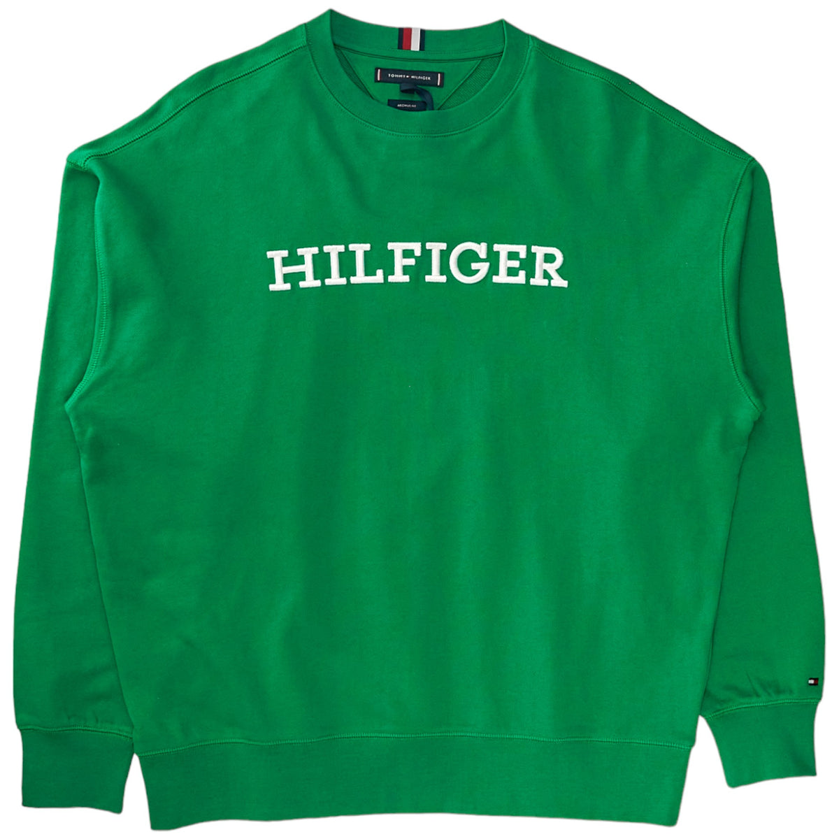 Tommy Hilfiger Green Logo Sweatshirt