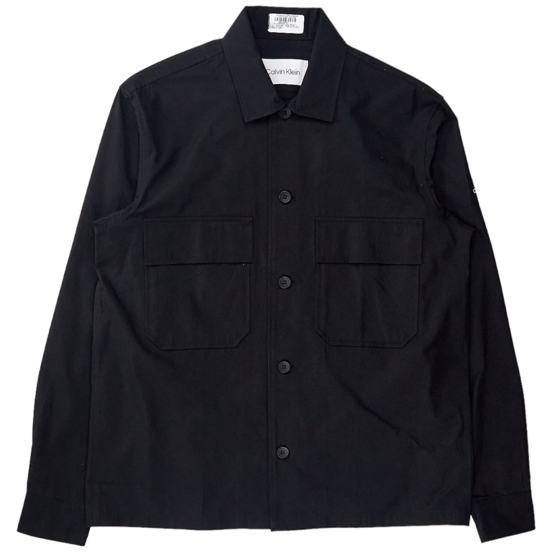 Calvin Klein Black Pocket Overshirt