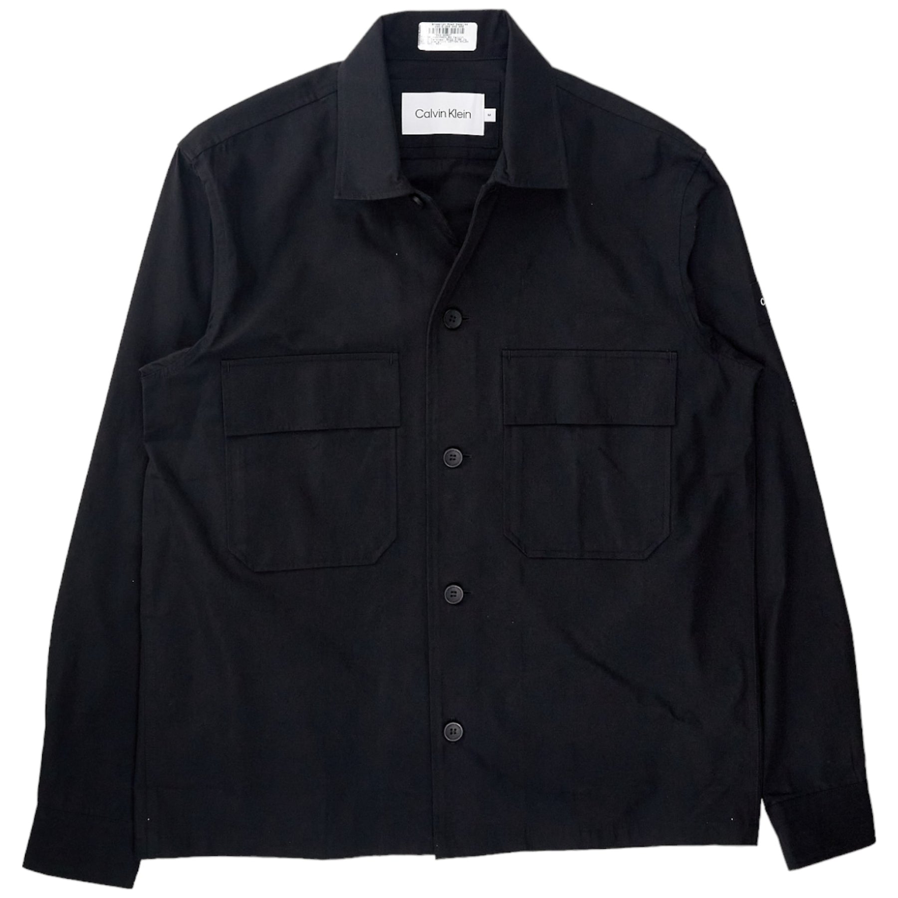 Calvin Klein Black Pocket Overshirt
