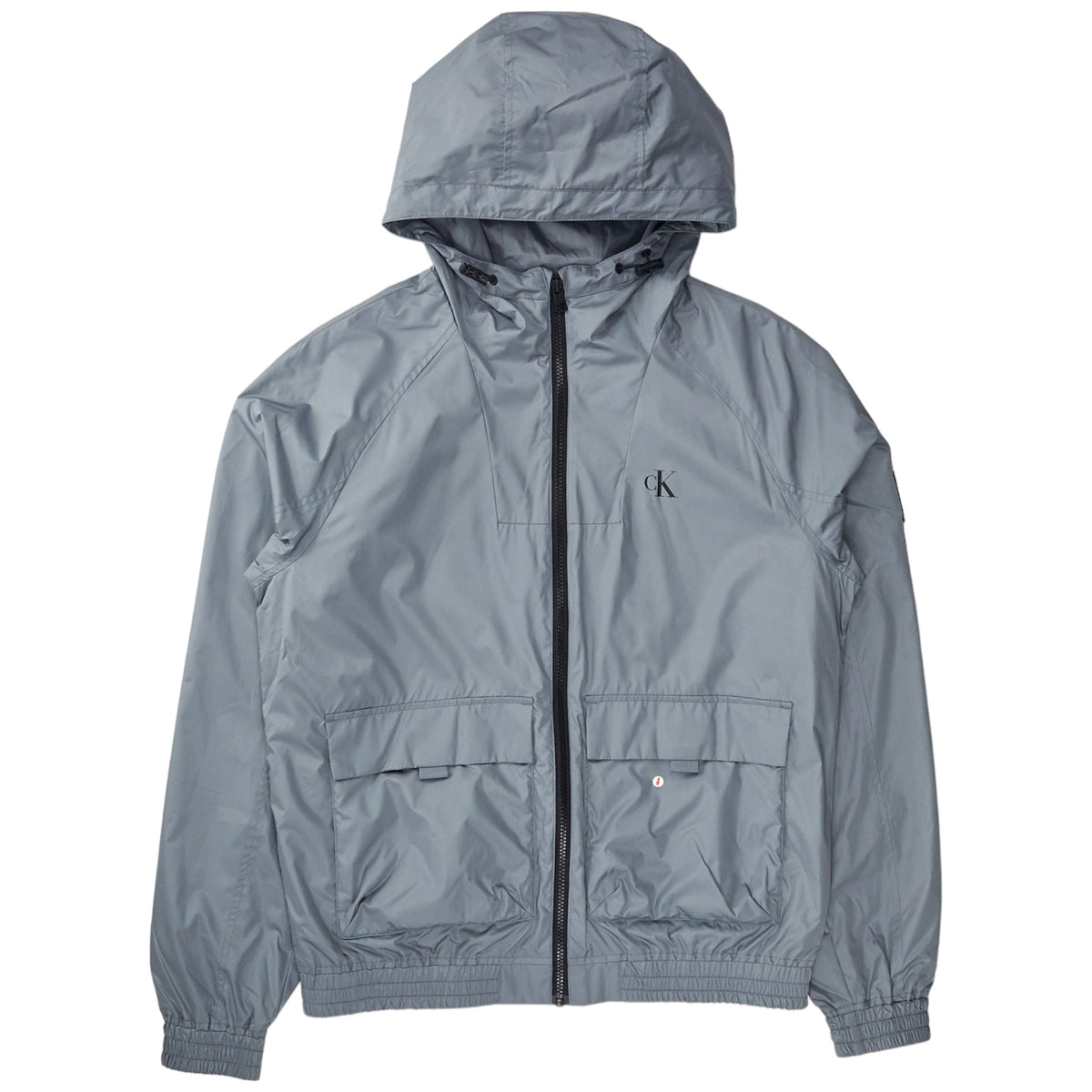 Calvin Klein Jeans Grey Hooded Anorak